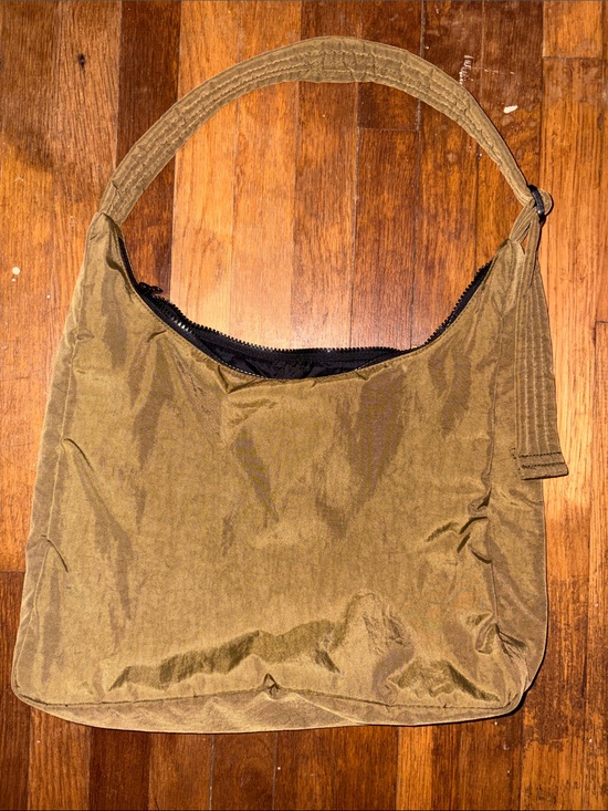 BAGGU Handbags - Baggu Seaweed Nylon Shoulder Bag